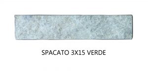 Spacato 3x15 Verde Pieza unitaria