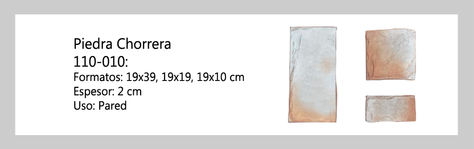 Plantilla medidas productos