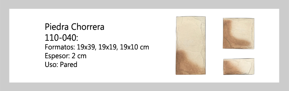Plantilla medidas productos