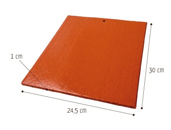 Rectangular 30x24.5 medidas