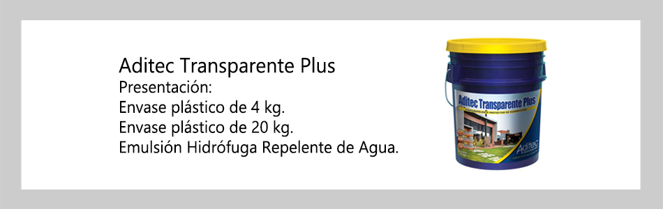 Aditec Transparente plus