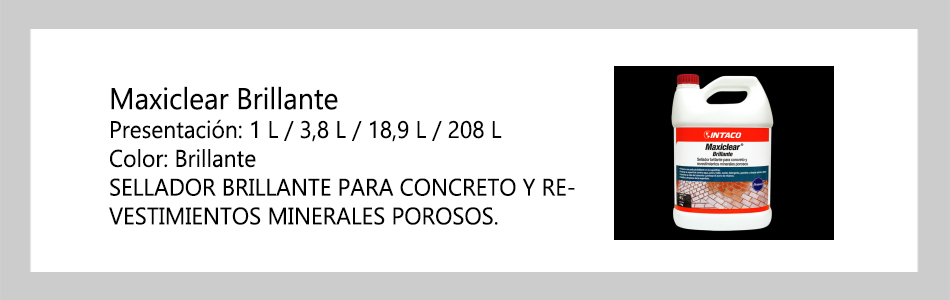 Maxiclear Brillante sellador